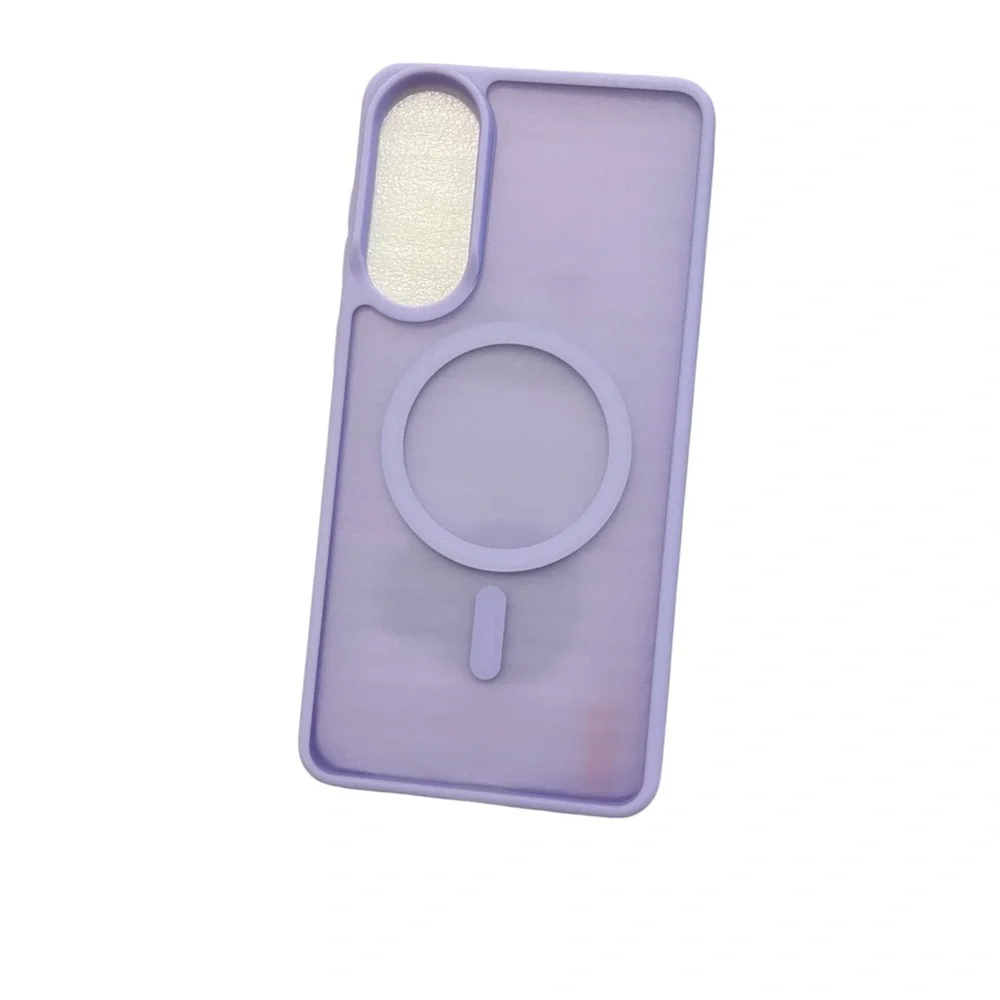 Purple Samsung Galaxy S25 Phone Case & Screen Protector